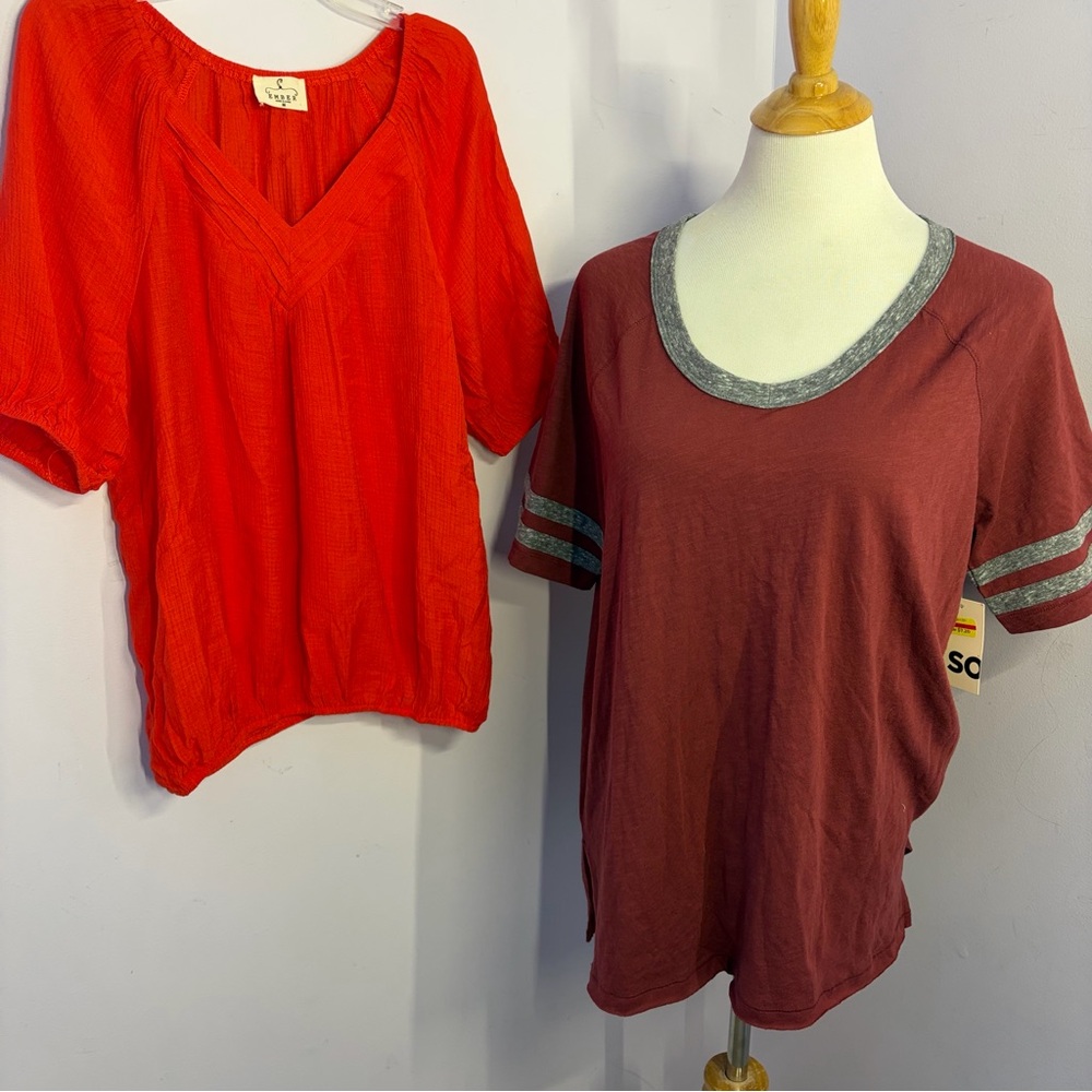 Ember & SO Tops, Set of 2,NWT & EUC, Size M